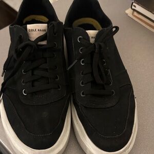 Cole Haan Men's Black Canvas Sneakers